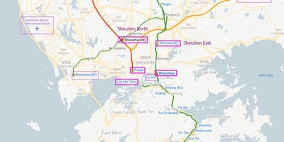 Szx हवाई अड्डे का नक्शा